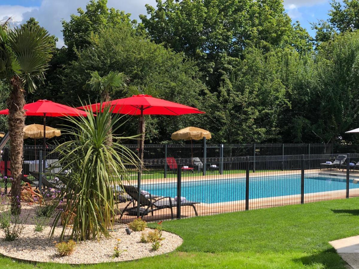 Hotel Restaurant Du Parc Saumur Logis Elegance Екстериор снимка