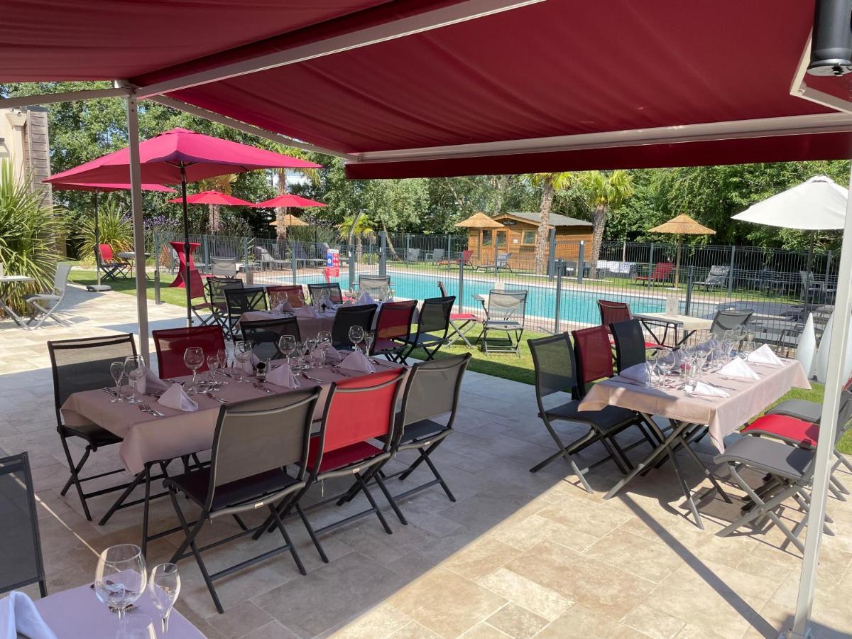Hotel Restaurant Du Parc Saumur Logis Elegance Екстериор снимка