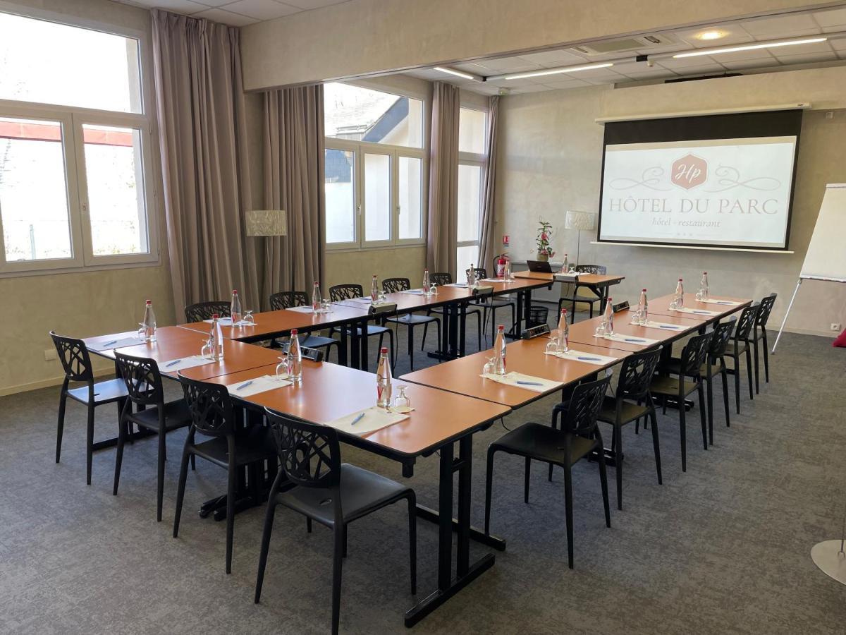 Hotel Restaurant Du Parc Saumur Logis Elegance Екстериор снимка